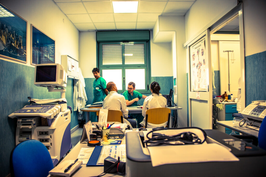 Attività didattica in sala endoscopica